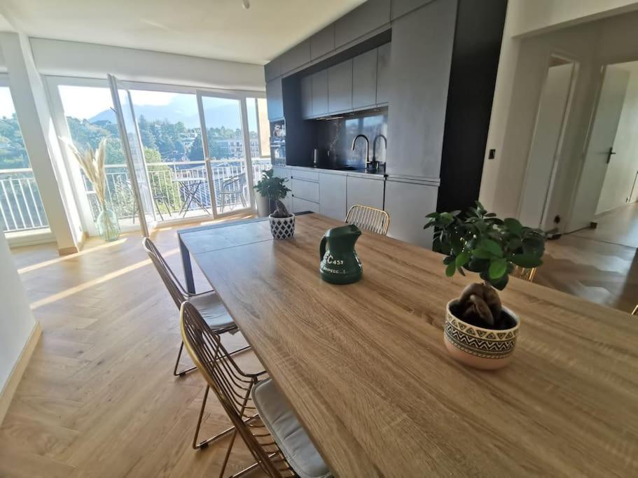Le Parmelan - Grand Appartement Familial Avec Vue Sur La Montagne Annecy Zewnętrze zdjęcie